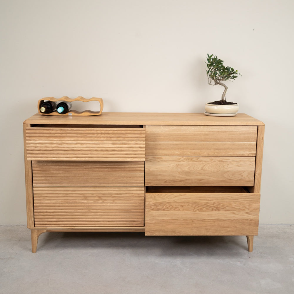 Commode en bois massif de chêne Oxford 6.2 - NordicStory