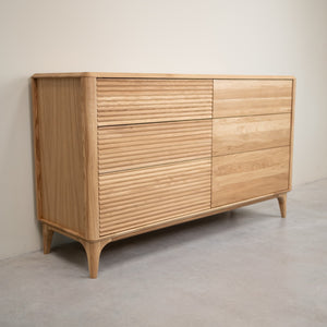 Commode en bois massif de chêne Oxford 6.2 - NordicStory