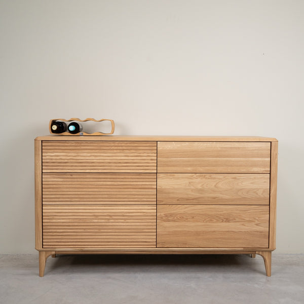 Commode en bois massif de chêne Oxford 6.2 - NordicStory