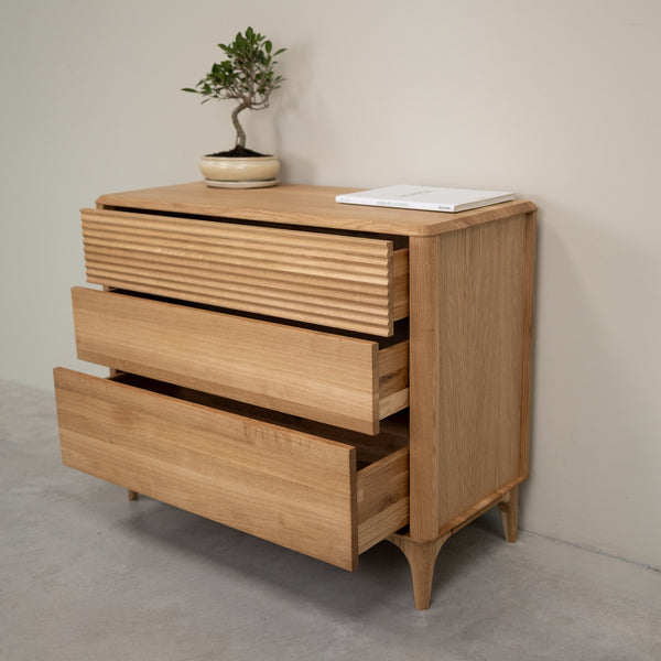 Commode en bois massif de chêne Oxford 3.1 - NordicStory