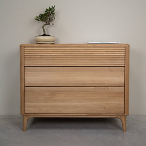 Commode en bois massif de chêne Oxford 3.1 - NordicStory