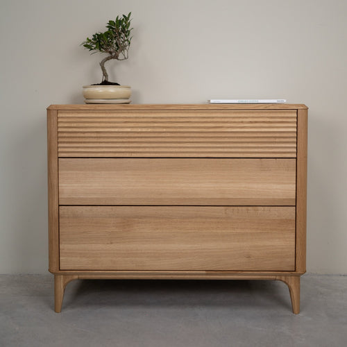 Commode en bois massif de chêne Oxford 3.1 - NordicStory