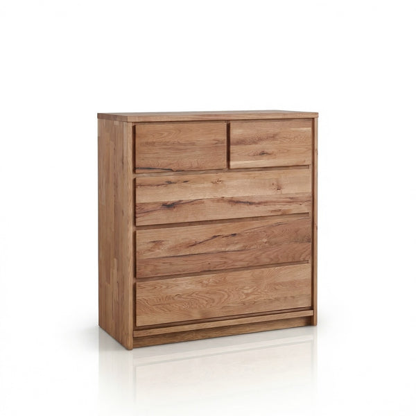 Commode en bois massif de chêne rustique