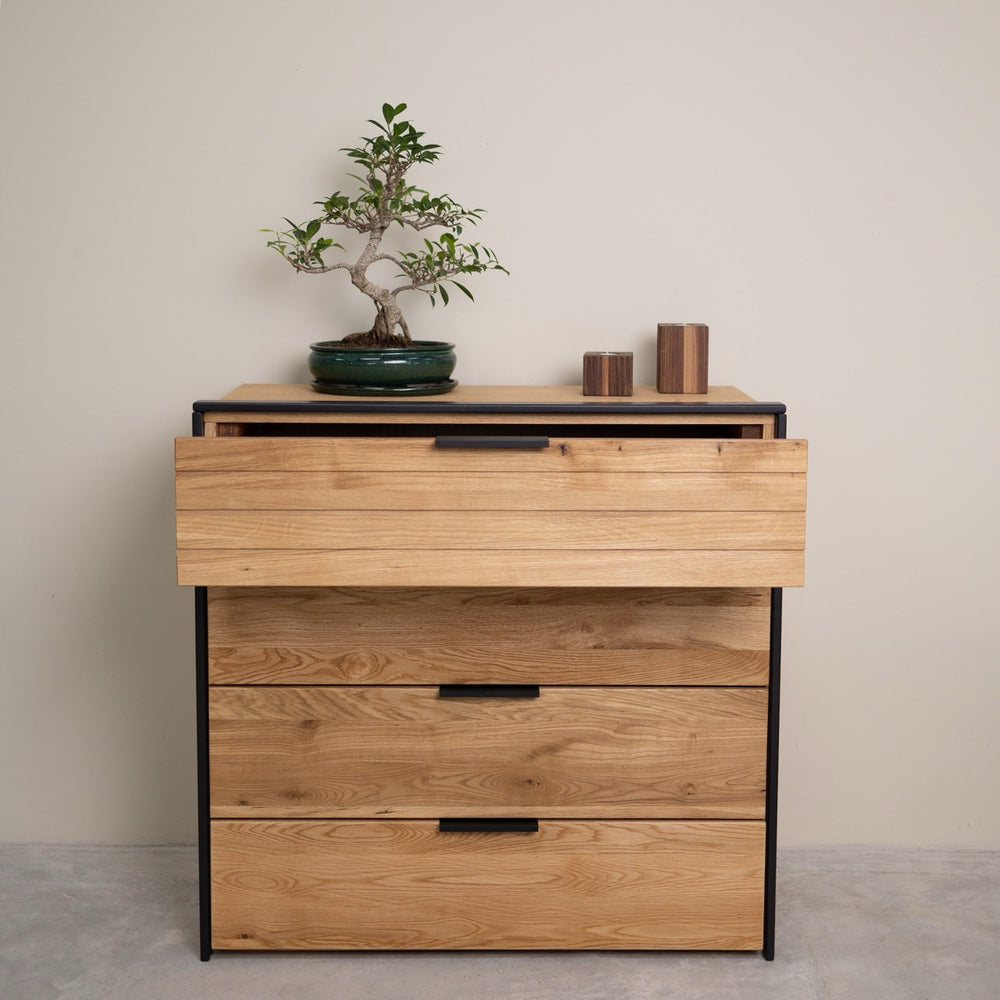 Buffet en bois massif de chêne Runa –  NordicStory