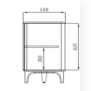 Buffet commode en bois massif de chêne Oxford 4 - 200 x 45 x 81 cm - NordicStory