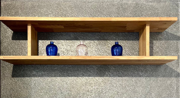 VESKOR Estante de madera maciza roble MALMO