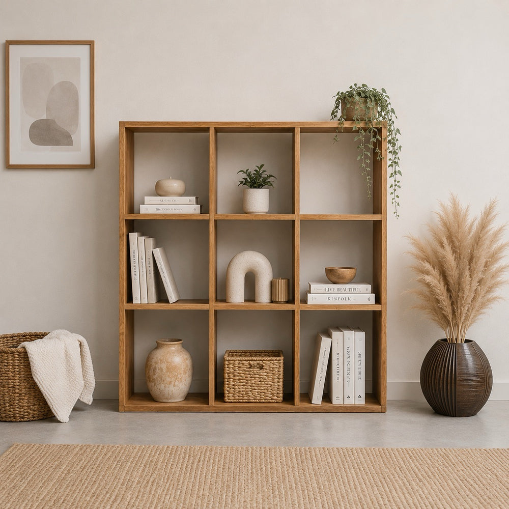 Etagere en bois massif de chêne