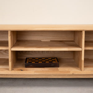 Meuble TV en bois massif de chêne Escandi Atelier - NordicStory