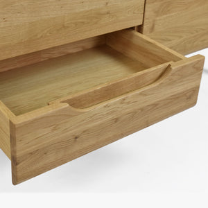 Meuble TV en bois massif de chêne Milan - NordicStory