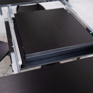 VESKOR Mesa redonda de comedor extensible madera de fresno EMMA Mobel.Store