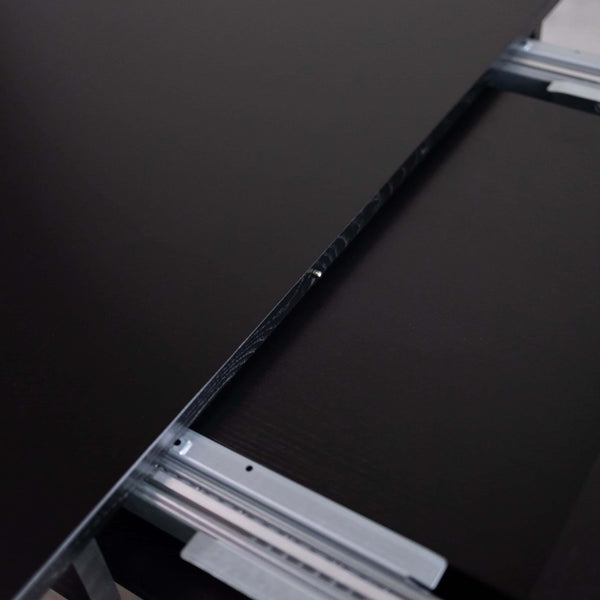 VESKOR Mesa redonda de comedor extensible madera de fresno EMMA Mobel.Store