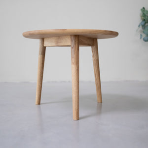 VESKOR Mesas apilables de centro de madera maciza de roble MALMO Mobel.Store