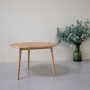 VESKOR Mesas apilables de centro de madera maciza de roble MALMO Mobel.Store