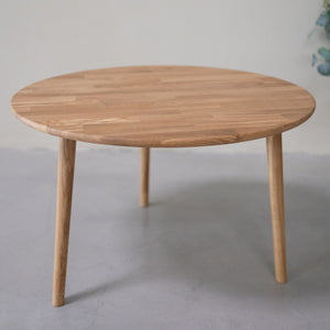 VESKOR Mesas apilables de centro de madera maciza de roble MALMO Mobel.Store