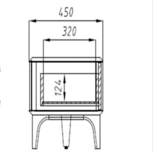 NordicStory Mueble de TV de madera maciza roble Oxford 3