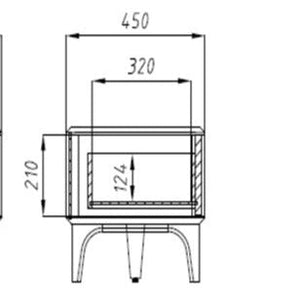Mueble de TV de madera maciza roble Oxford 4 RobleStore NordicStory