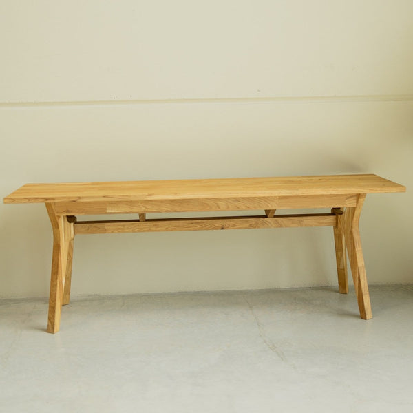Banc en bois massif de chêne Harold – NordicStory