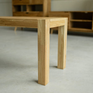 Banc rustique en bois massif de chêne Provence – 140/160/180 x 40 x 46 cm - NordicStory