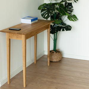 Console en bois massif de chêne Tolédo 1 – 103 x 38 x 77,5 cm - NordicStory