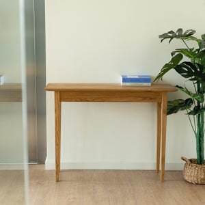 Console en bois massif de chêne Tolédo 1 – 103 x 38 x 77,5 cm - NordicStory