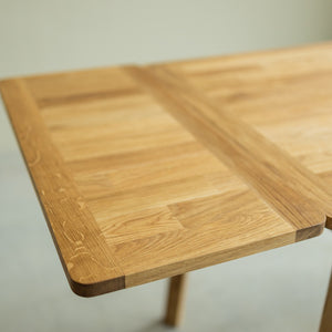 Table à manger extensible en chêne massif Mini 1 – 110-170 x 65 x 75 (77) cm - NordicStory