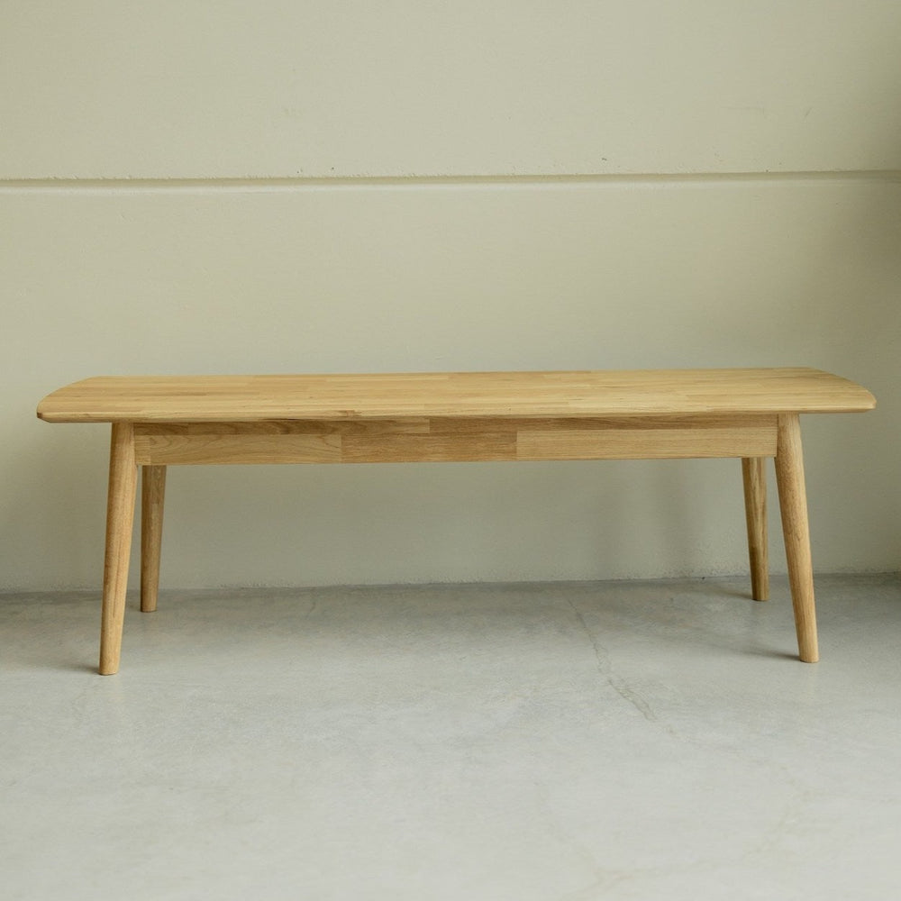 Banc en bois massif de chêne Escandi – 120/140/160 x 40 x 45 cm - NordicStory
