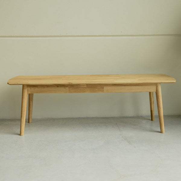 Banc en bois massif de chêne Escandi – 120/140/160 x 40 x 45 cm - NordicStory