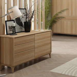 NordicStory Comoda de madera maciza roble Oxford 6.2 NordicStory