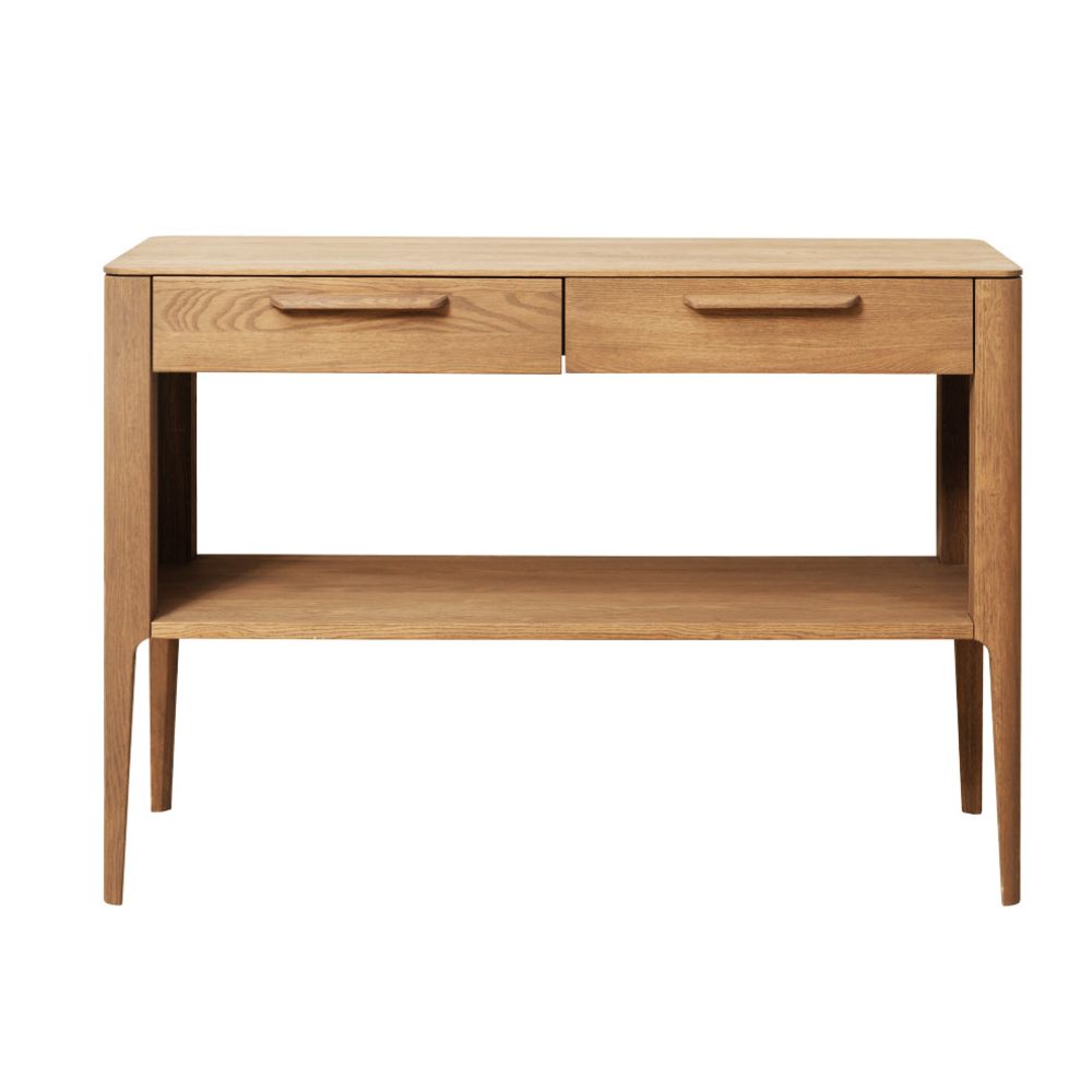 Console en bois massif de chêne Atlanta