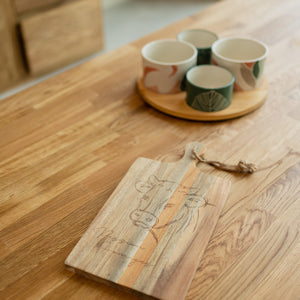 Table à manger extensible en chêne massif Mauritz 1 – 140/160/180 x 90 x 75 cm - NordicStory