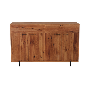 Buffet en bois massif Normandie – 160 cm x 44 cm x 90 cm - VESKOR