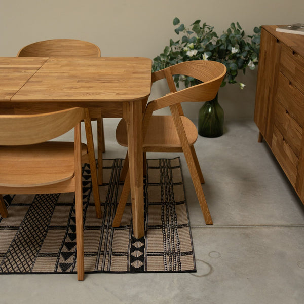 Chaise en bois massif de chêne Knut – Lot de 2 ou 4 chaises - VESKOR