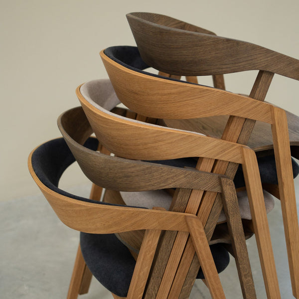 Chaise en bois massif de chêne Knut – Lot de 2 ou 4 chaises - VESKOR