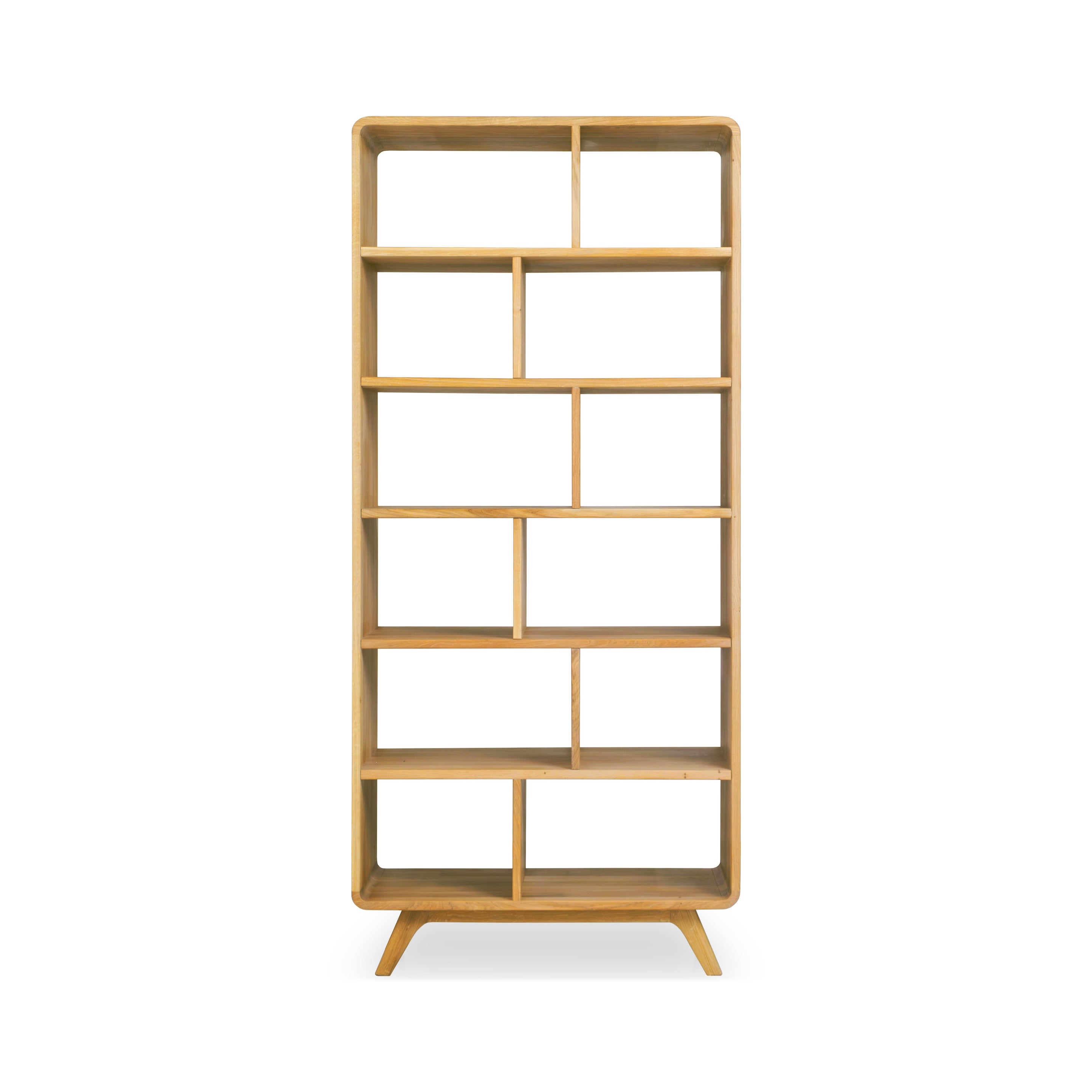 NordicStory Libreria de madera maciza roble 