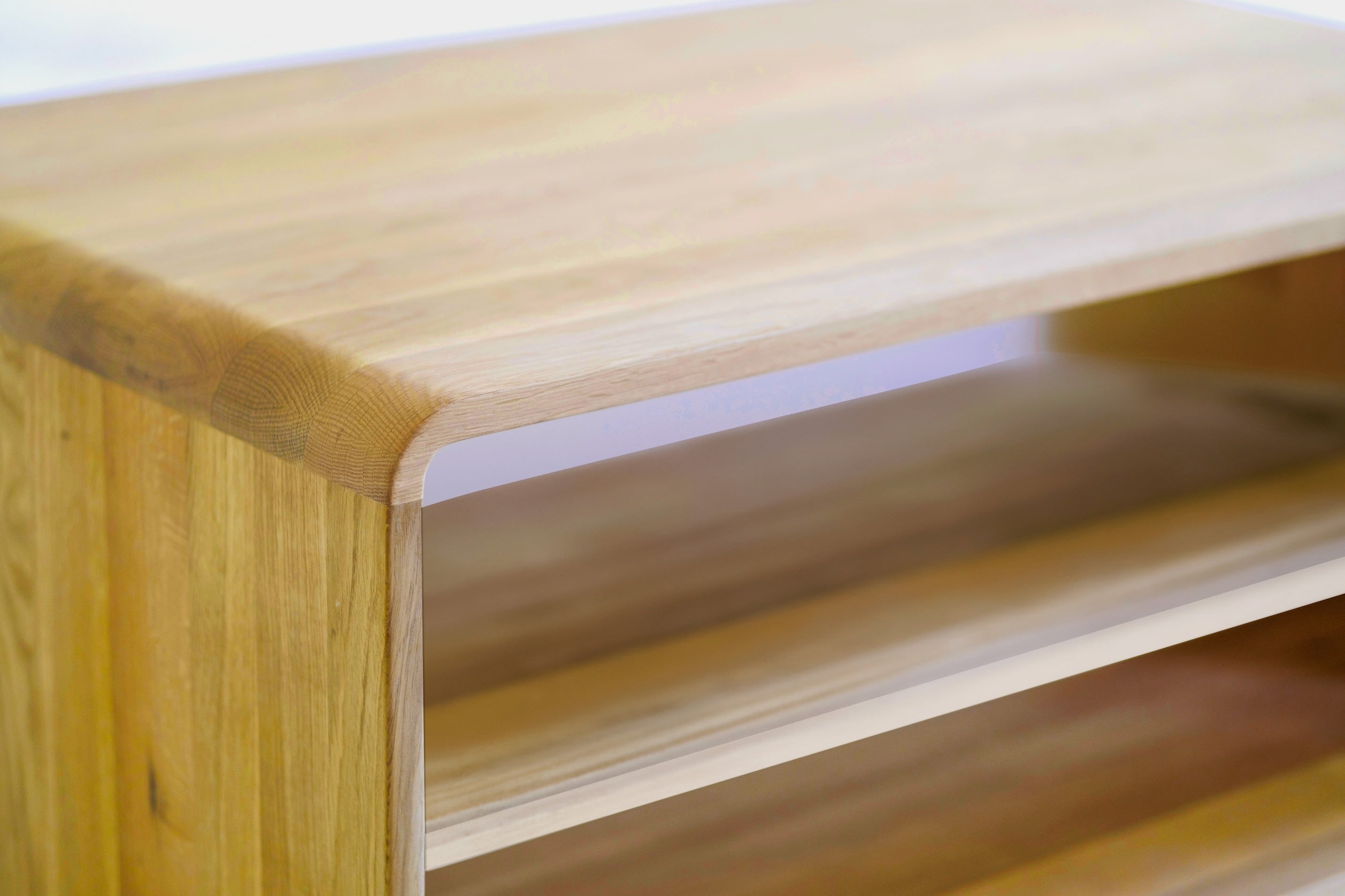 NordicStory Libreria de madera maciza roble 