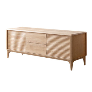 NordicStory Mueble de TV de madera maciza roble Oxford 3.2.2