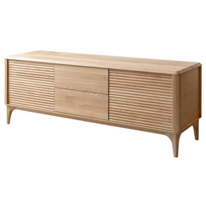 NordicStory Mueble de TV de madera maciza roble Oxford 3.2.2