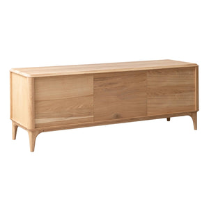 NordicStory Mueble de TV de madera maciza roble Oxford 3.2.2