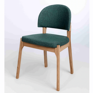 Chaise en bois massif de chêne revêtement