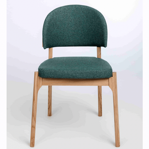 Chaise en bois massif de chêne revêtement