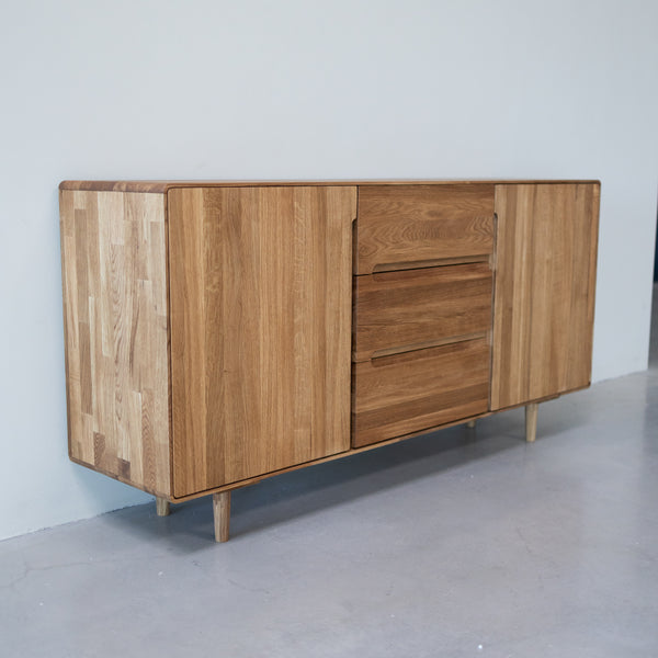 Buffet en bois massif de chêne AMANDI 323 - VESKOR