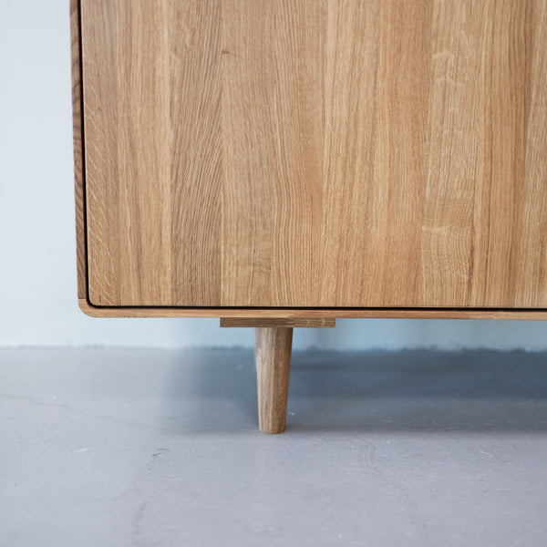 Buffet en bois massif de chêne AMANDI 323 - VESKOR