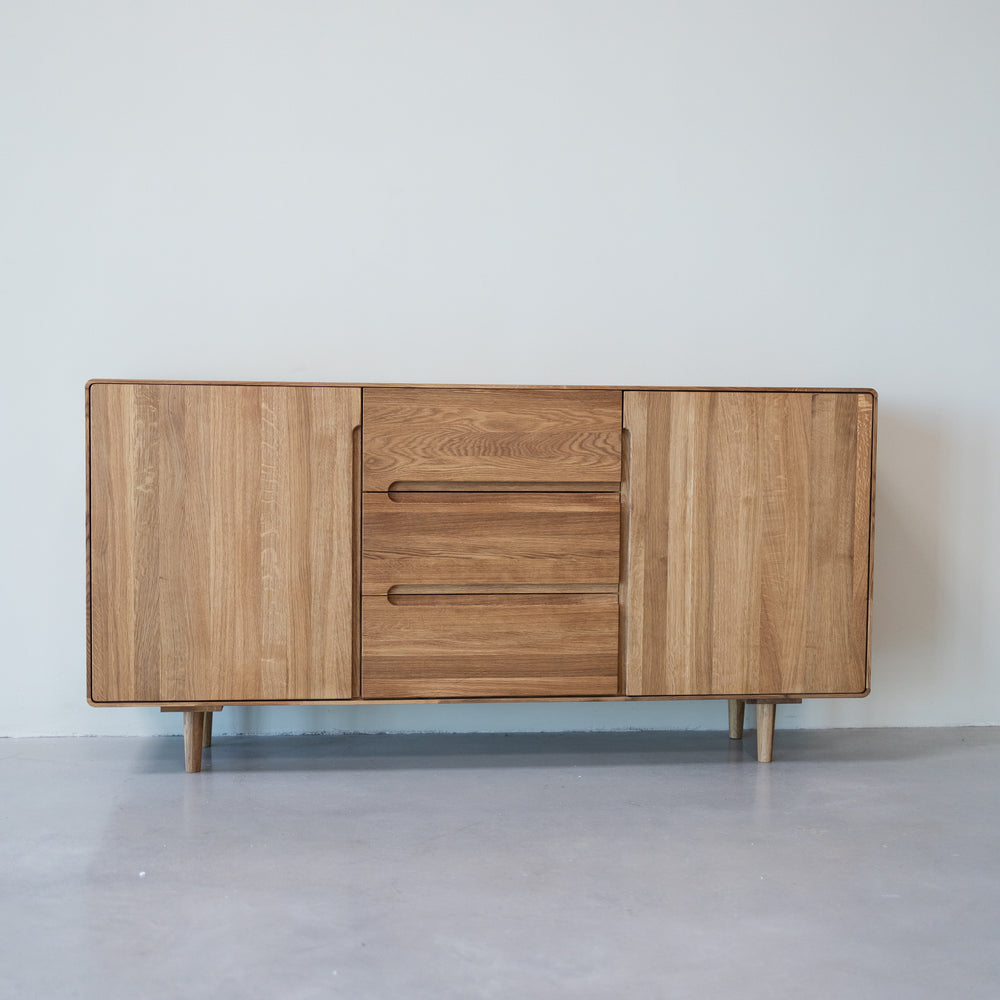 Buffet en bois massif de chêne AMANDI 323 - VESKOR