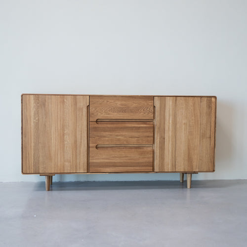 Buffet en bois massif de chêne AMANDI 323 - VESKOR