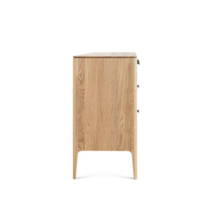 Buffet commode en bois massif de chêne Narvik - 160 х 40 х 68 cm - VESKOR