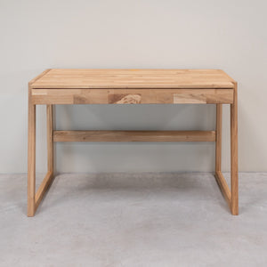 Bureau en bois massif de chêne Eric - 120 x 65 x 75 cm - NordicStory