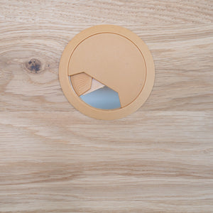 Bureau en bois massif de chêne Eric - 120 x 65 x 75 cm - NordicStory