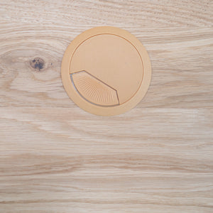 Bureau en bois massif de chêne Eric - 120 x 65 x 75 cm - NordicStory