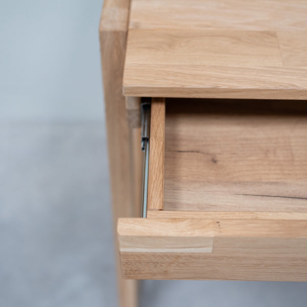 Bureau en bois massif de chêne Eric - 120 x 65 x 75 cm - NordicStory