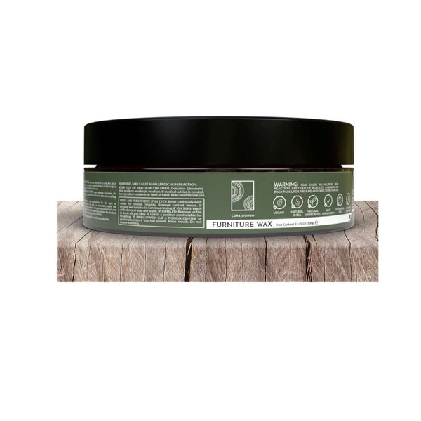 CURA LIGNUM - Cire pour meubles à base de cire d'abeille. Couleur: incolore - Fabriquée en Allemagne